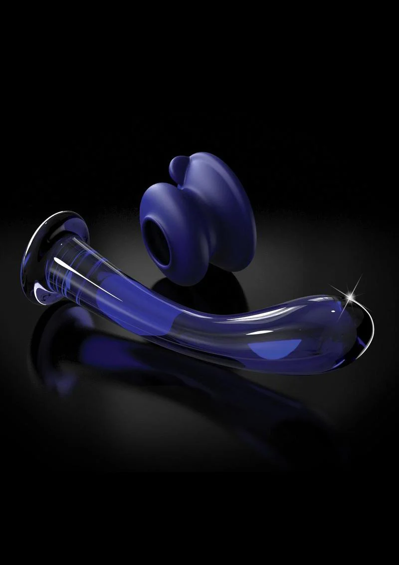 Icicles No. 89 Glass G-Spot Wand with Silicone Suction Cup - Image 2