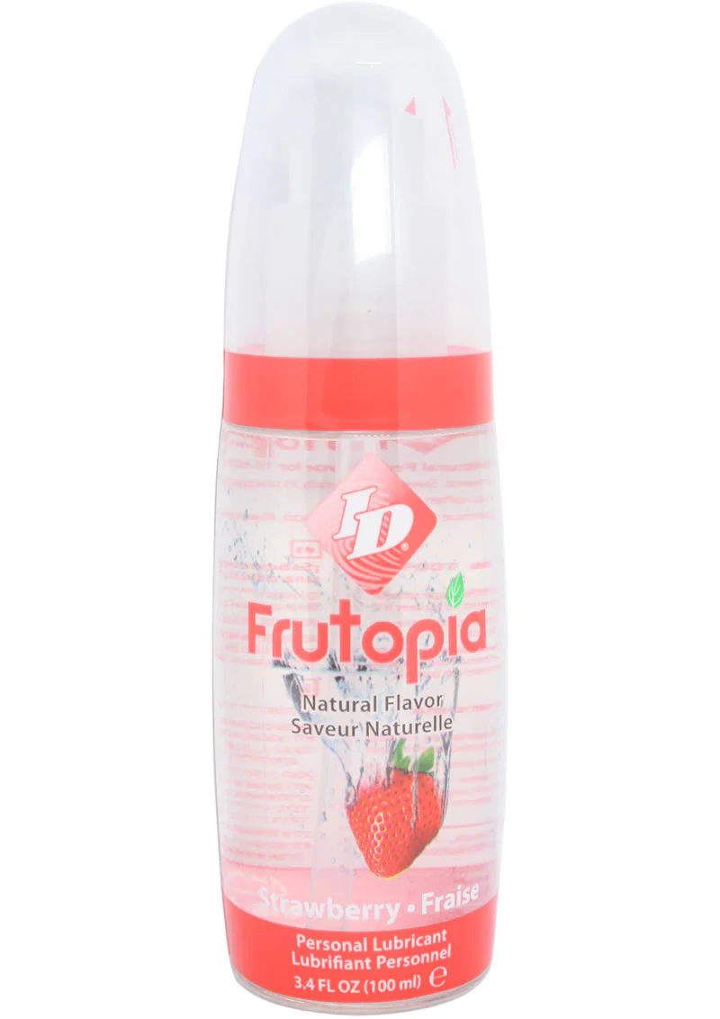 ID Frutopia Strawberry Flavored Water Based Lubricant - Image 2