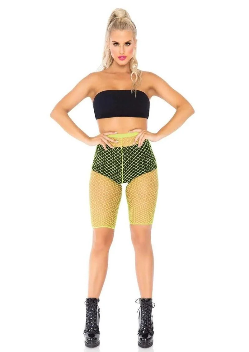 Industrial Net Biker Shorts - Image 9
