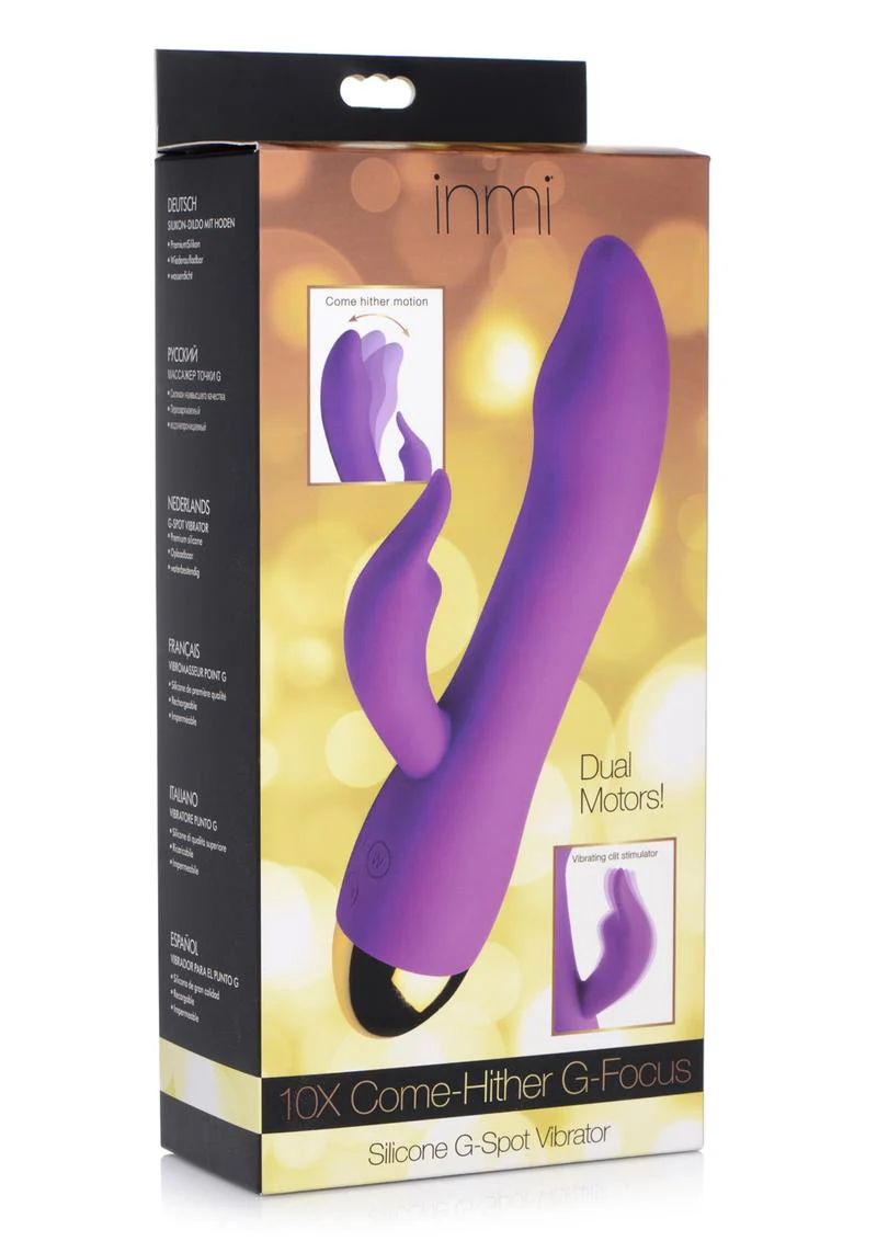 Inmi 10X Come Hither G Focus Dual-Motor G Spot Vibrator - Image 4
