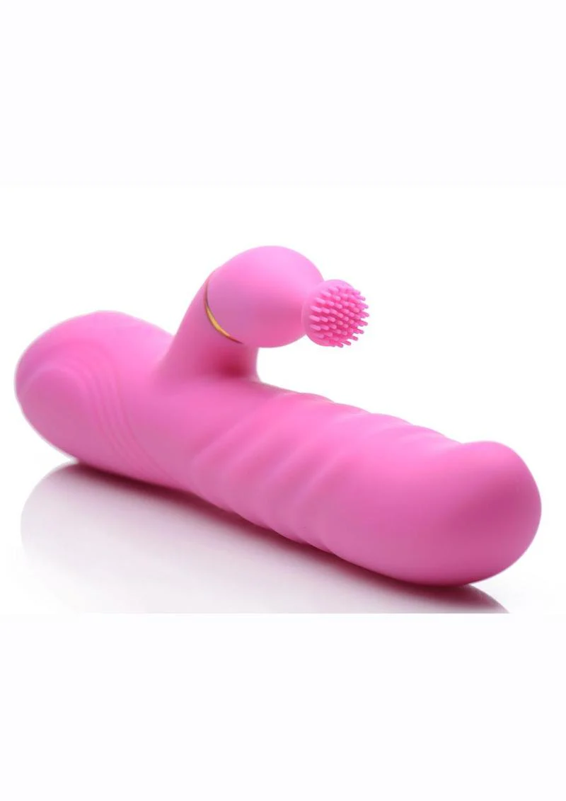 inmi 10X Versa-Thrust Rechargeable Silicone Rabbit Vibrator - Image 2