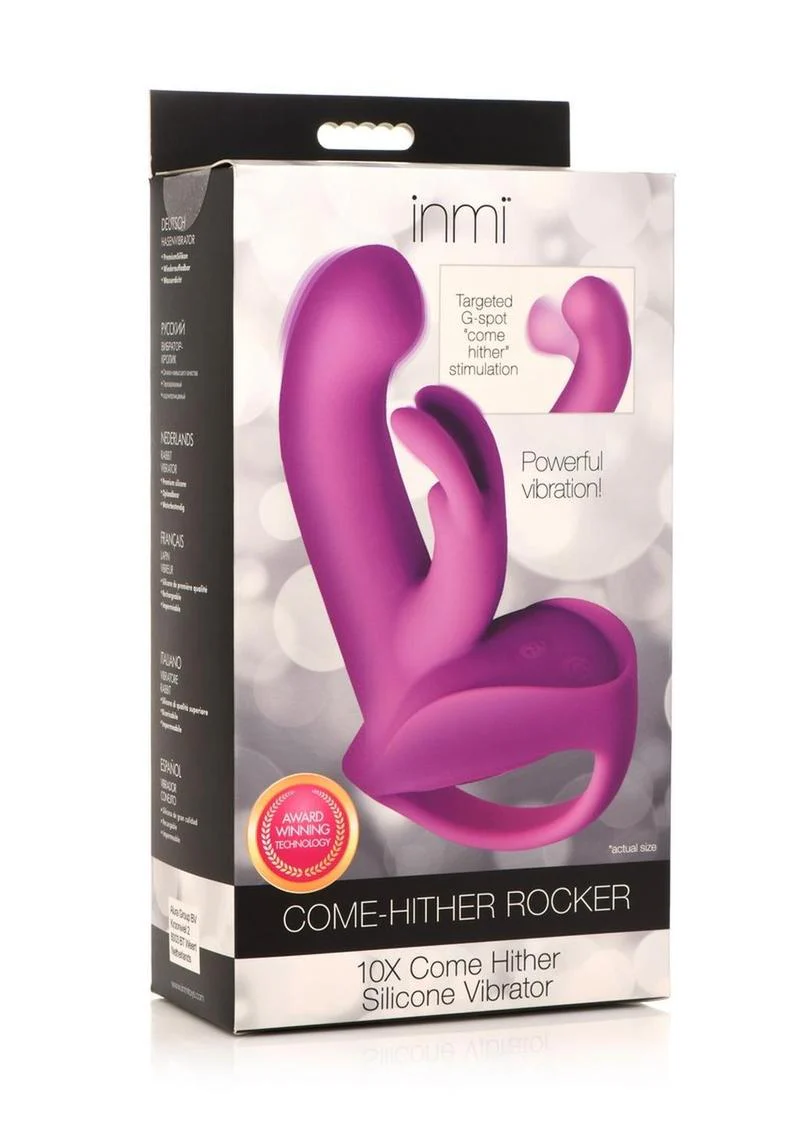 inmi Come-Hither Rocker Rechargeable Silicone Vibrator - Image 4