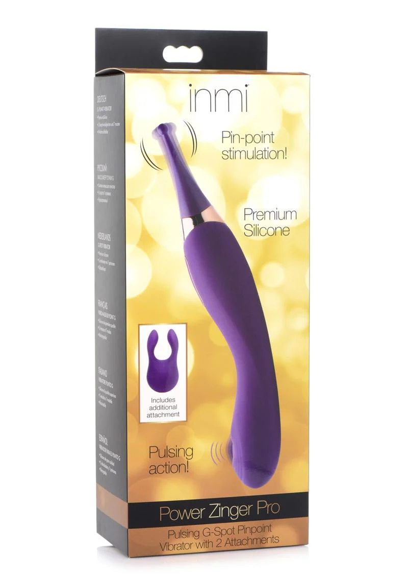 inmi Power Zinger Pro Pulsing G-Spot Pinpoint Vibrator - Image 4