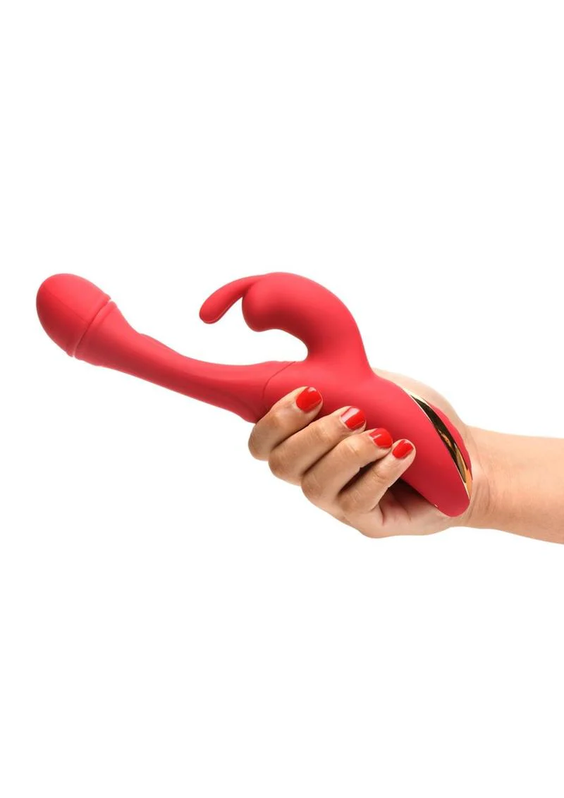 Inmi Rabbit Flick Silicone Vibrator Flicking G-Spot And Shaft Vibrator - Image 3