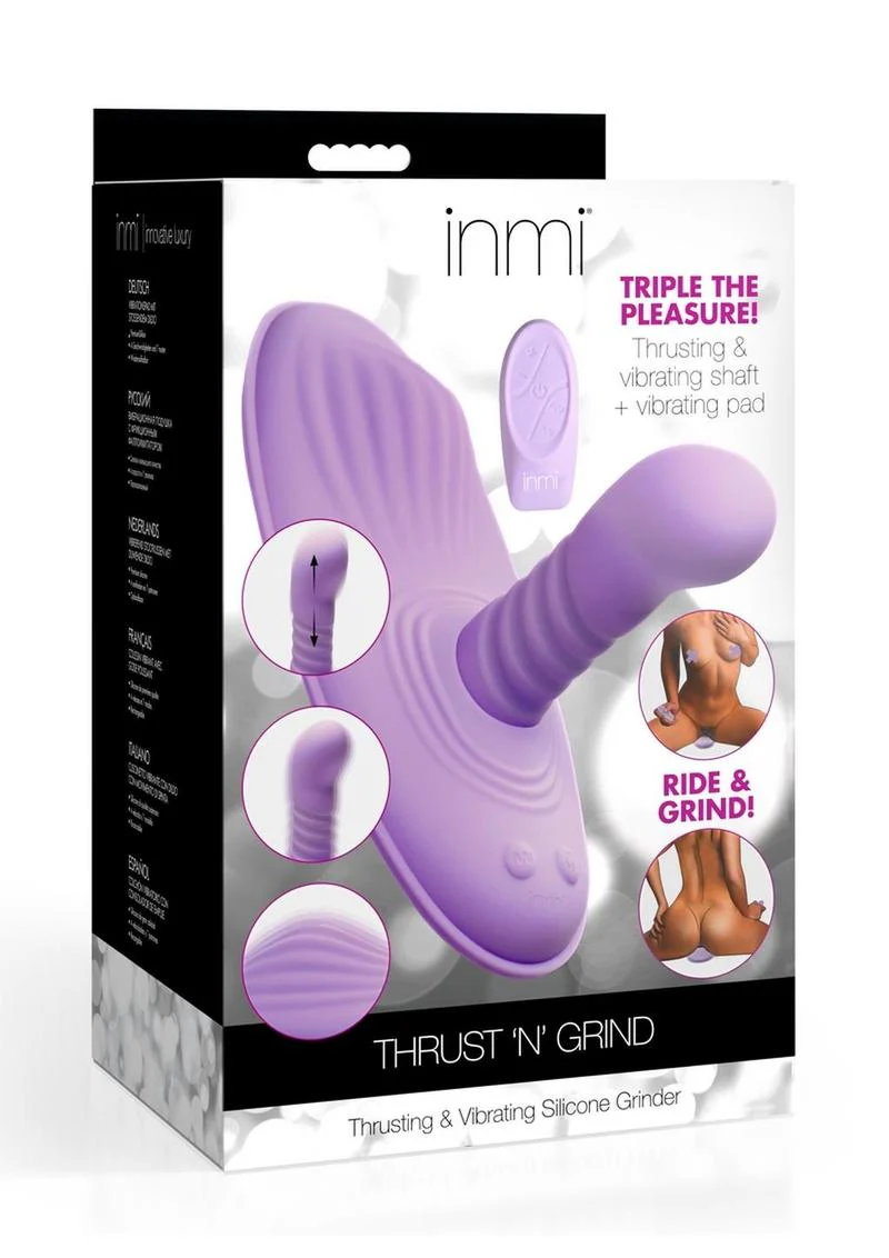 INMI Thrust ‘N’ Grind Thrusting And Vibrating Silicone Pad - Image 4