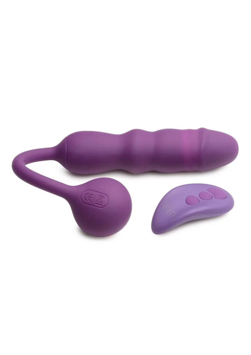 Inmi Thrust Thumper Rechargeable Silicone Remote Control Vibrators - Image 2