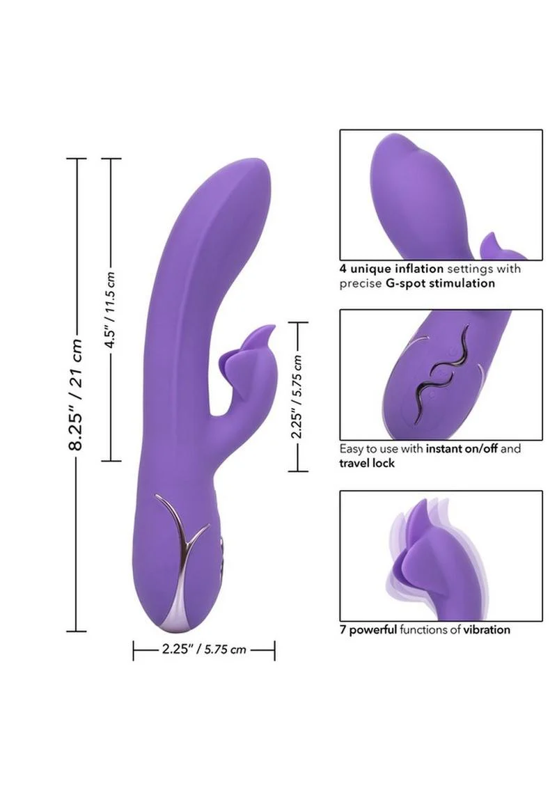 Insatiable G Inflatable G-Flutter Silicone Rechargeable Vibrator - Image 3