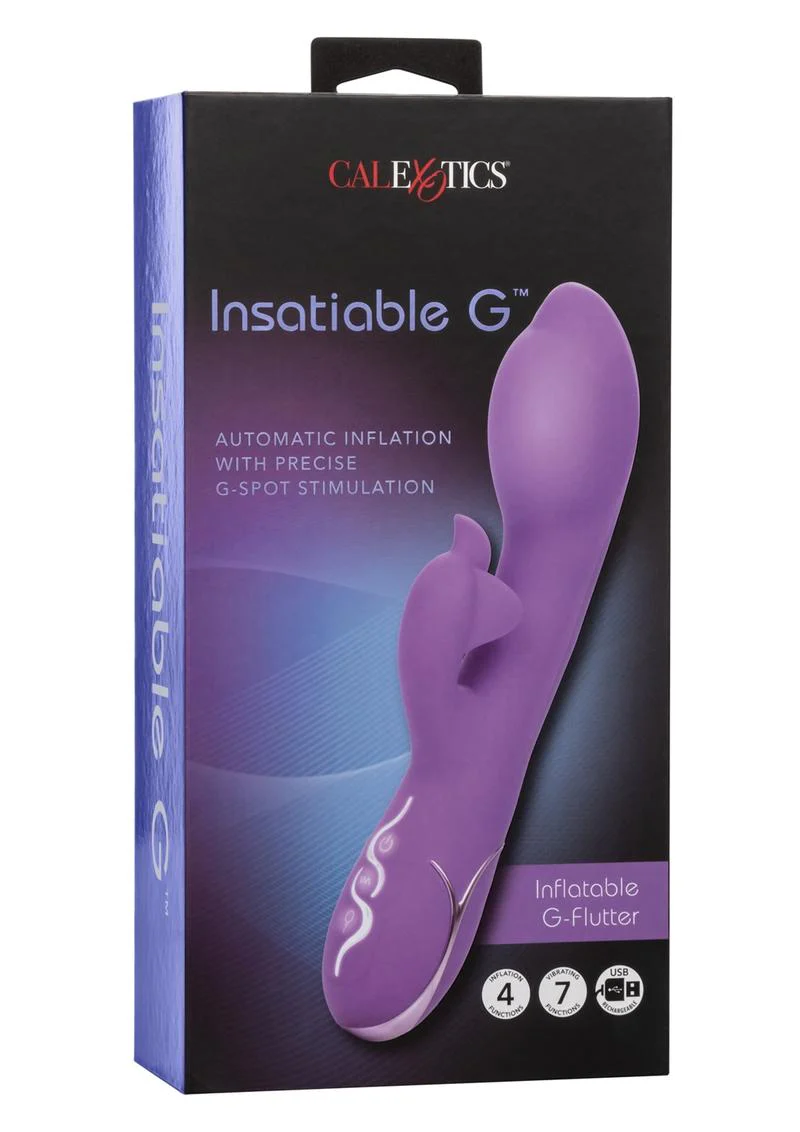 Insatiable G Inflatable G-Flutter Silicone Rechargeable Vibrator - Image 4