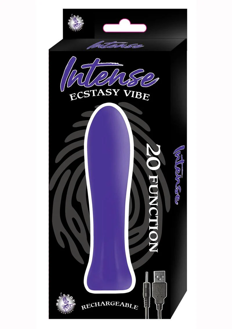 Intense Ecstasy Vibe 20-Function Rechargeable Silicone Vibrator - Image 4