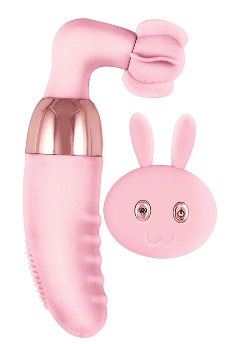 Intense Silicone Rechargeable Clit Licker with Remote Control - Image 2