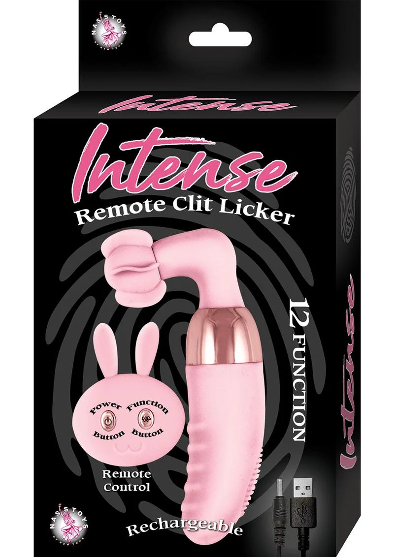 Intense Silicone Rechargeable Clit Licker with Remote Control - Image 3