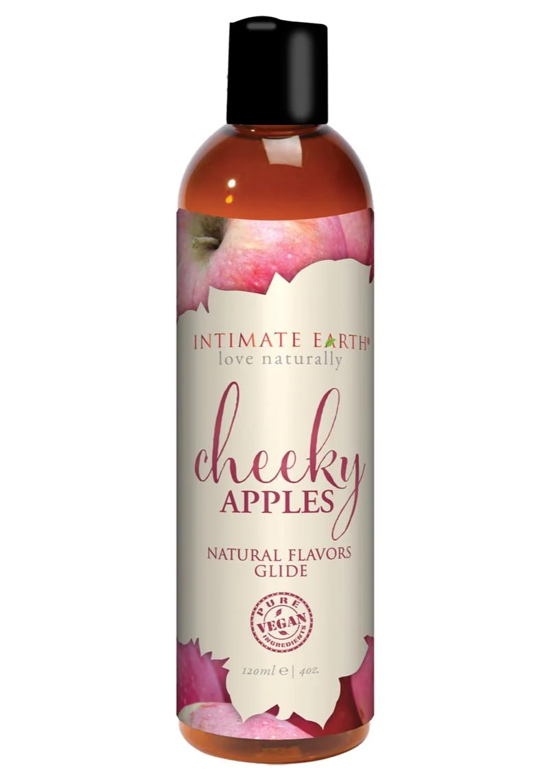 Intimate Earth Cheeky Apples Natural Flavors Glide - Image 2