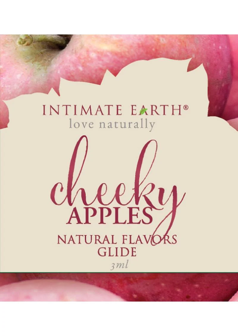 Intimate Earth Cheeky Apples Natural Flavors Glide - Image 3