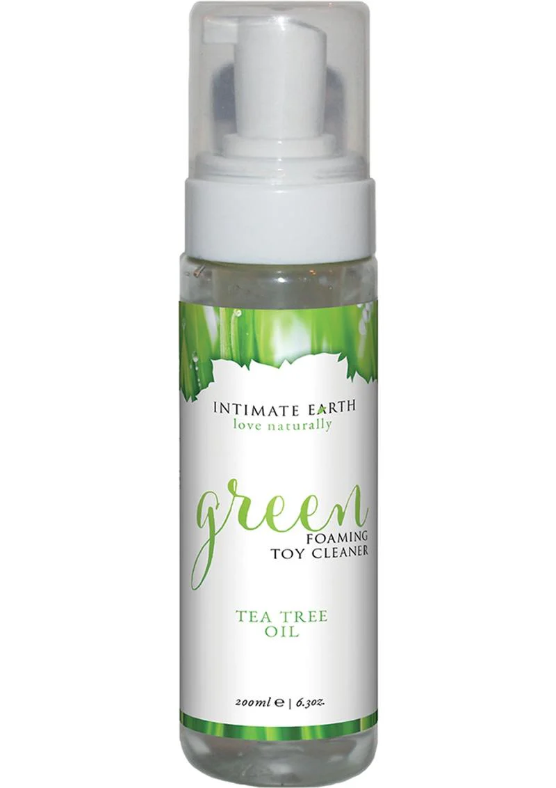 Intimate Earth Green Foaming Toy Cleaner with Tea Tree Oil - Image 2
