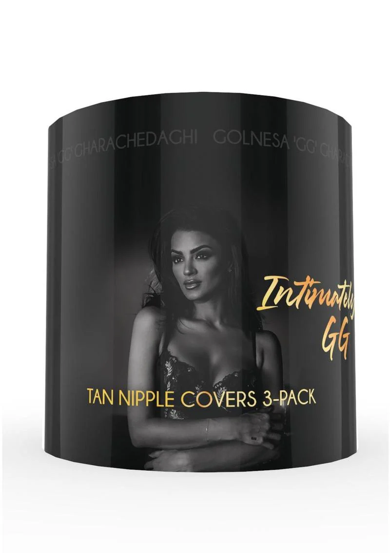 Intimately GG Tan Nipple Covers Pack - Image 4