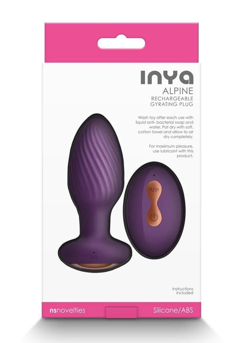 Inya Alpine Rechargeable Silicone Anal Plug - Image 6