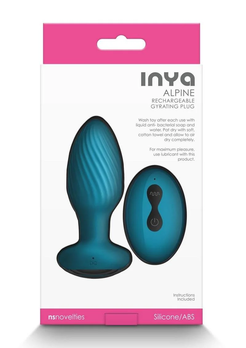 Inya Alpine Rechargeable Silicone Anal Plug - Image 8