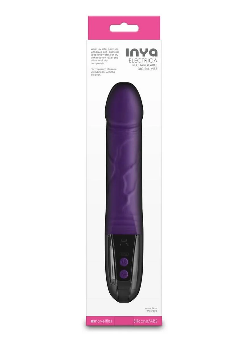 Inya Electrica Rechargeable Silicone Vibrator - Image 4