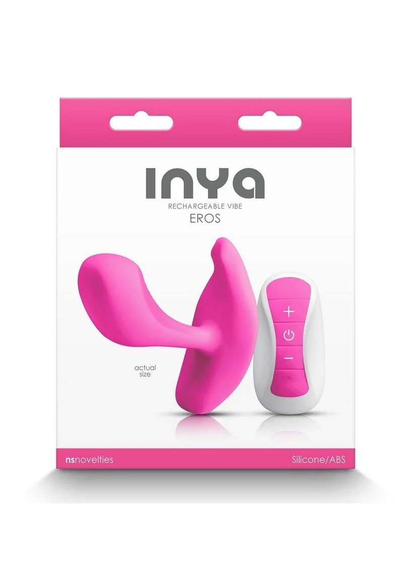 Inya Eros Rechargeable Silicone Vibrating Stimulator with Remote Control - Image 7