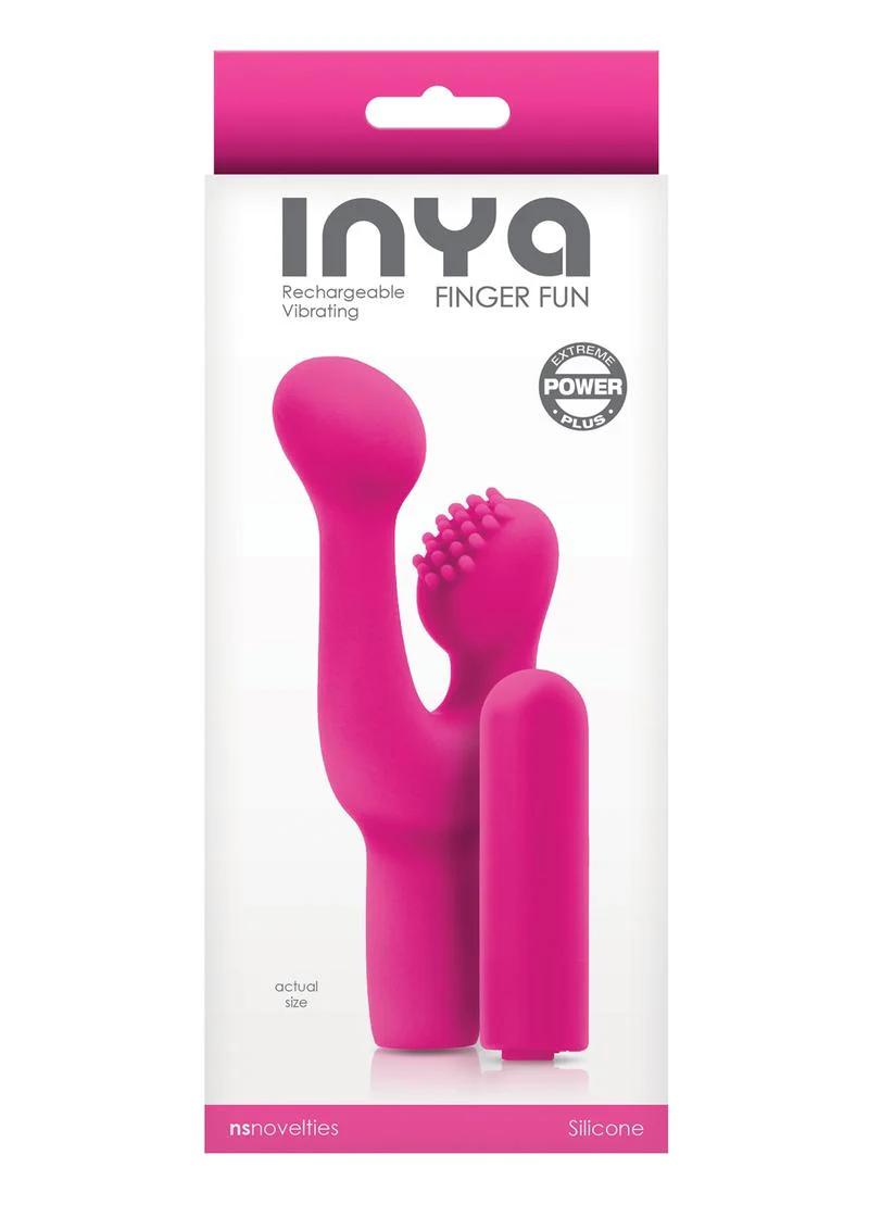 Inya Finger Fun Rechargeable Vibrating Clitoral Stimulator - Image 2