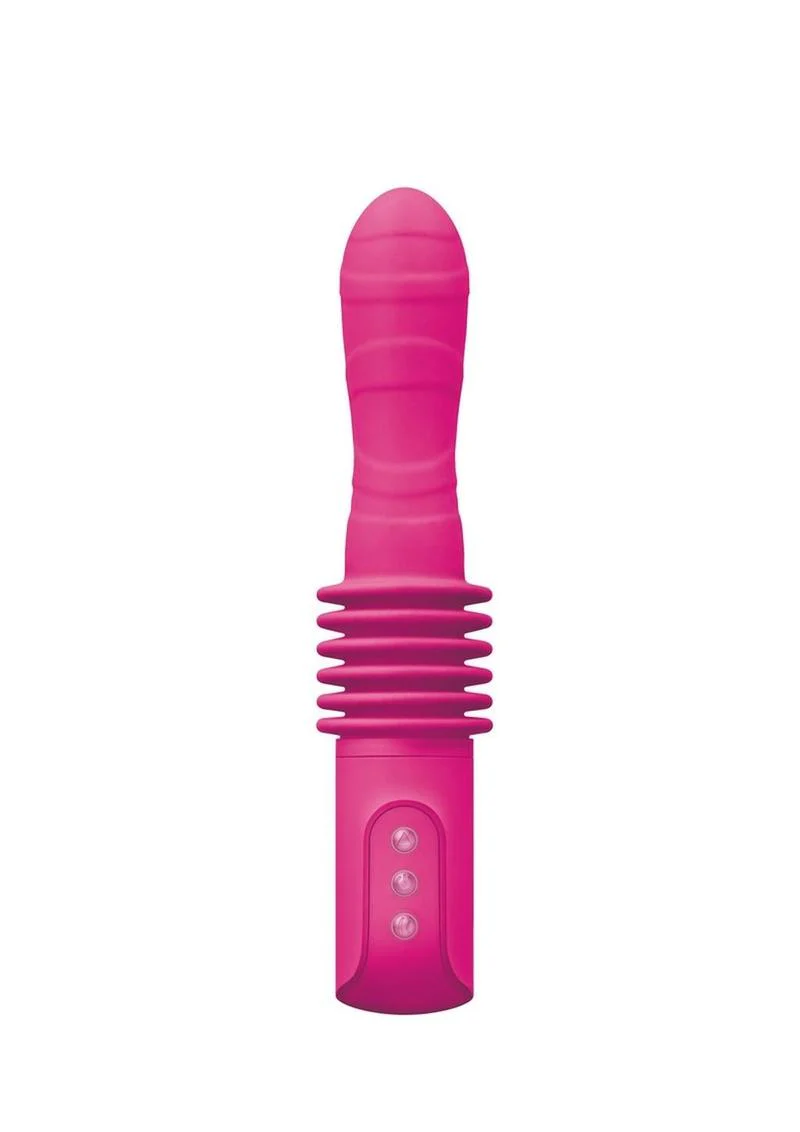 Inya Rechargeable Deep Stroker Silicone Vibrator with 2-inch Thrust - Image 2