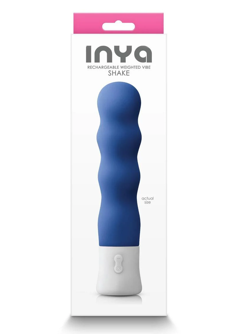Inya Shake Rechargeable Weighted Silicone Vibrator - Image 3