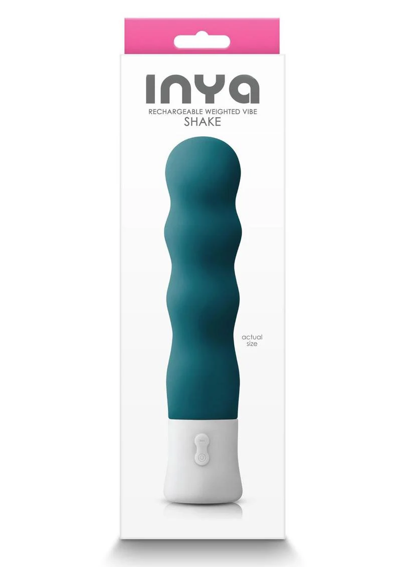 Inya Shake Rechargeable Weighted Silicone Vibrator - Image 5