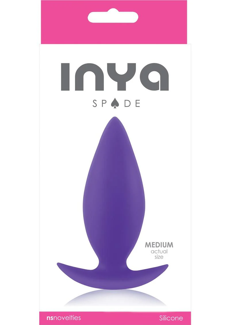 Inya Spade Small Silicone Butt Plug - Image 4