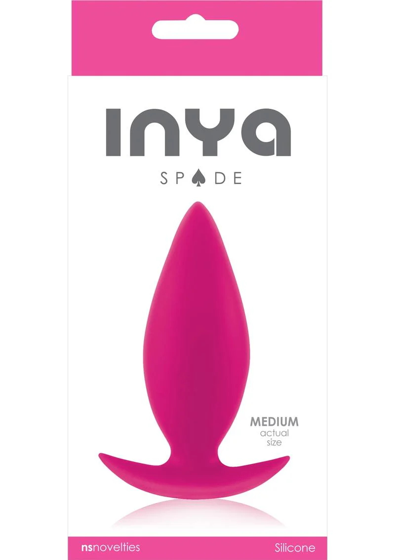Inya Spade Small Silicone Butt Plug - Image 5