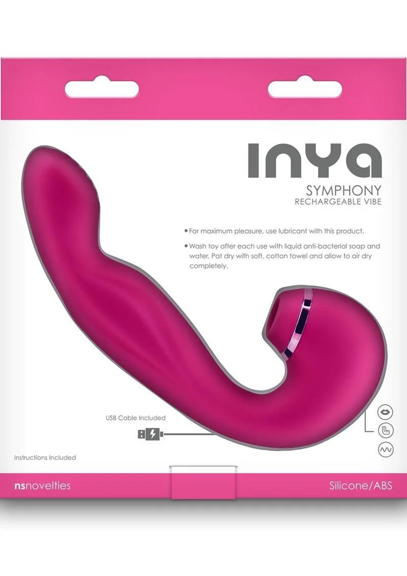 Inya Symphony Rechargeable Silicone Triple-Motor Vibrator - Image 5