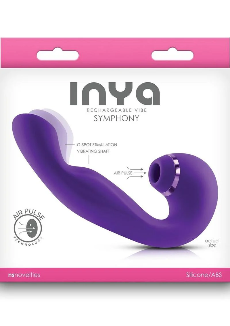 Inya Symphony Rechargeable Silicone Triple-Motor Vibrator - Image 8