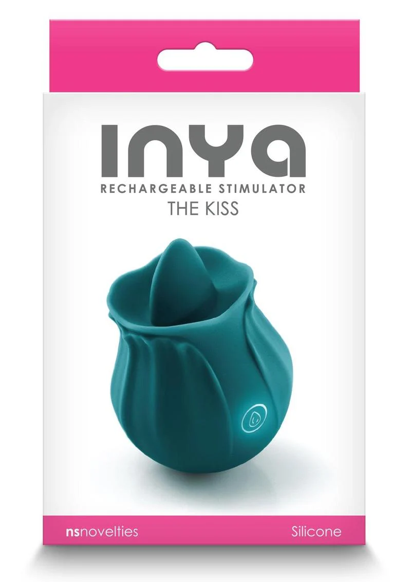 Inya The Kiss Rechargeable Silicone Clitoral Stimulator for Solo Play - Image 3