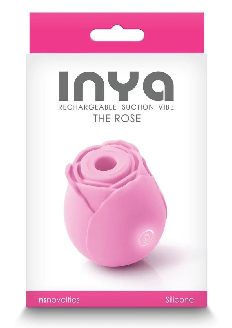 Inya The Rose Rechargeable Silicone Suction Vibe - Image 3