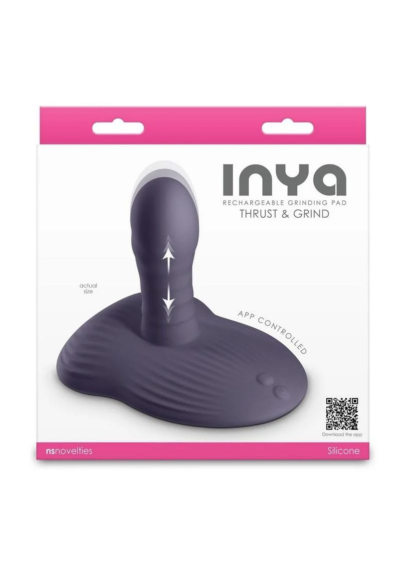 INYA Thrust And Grind Rechargeable Silicone Vibrator - Image 3