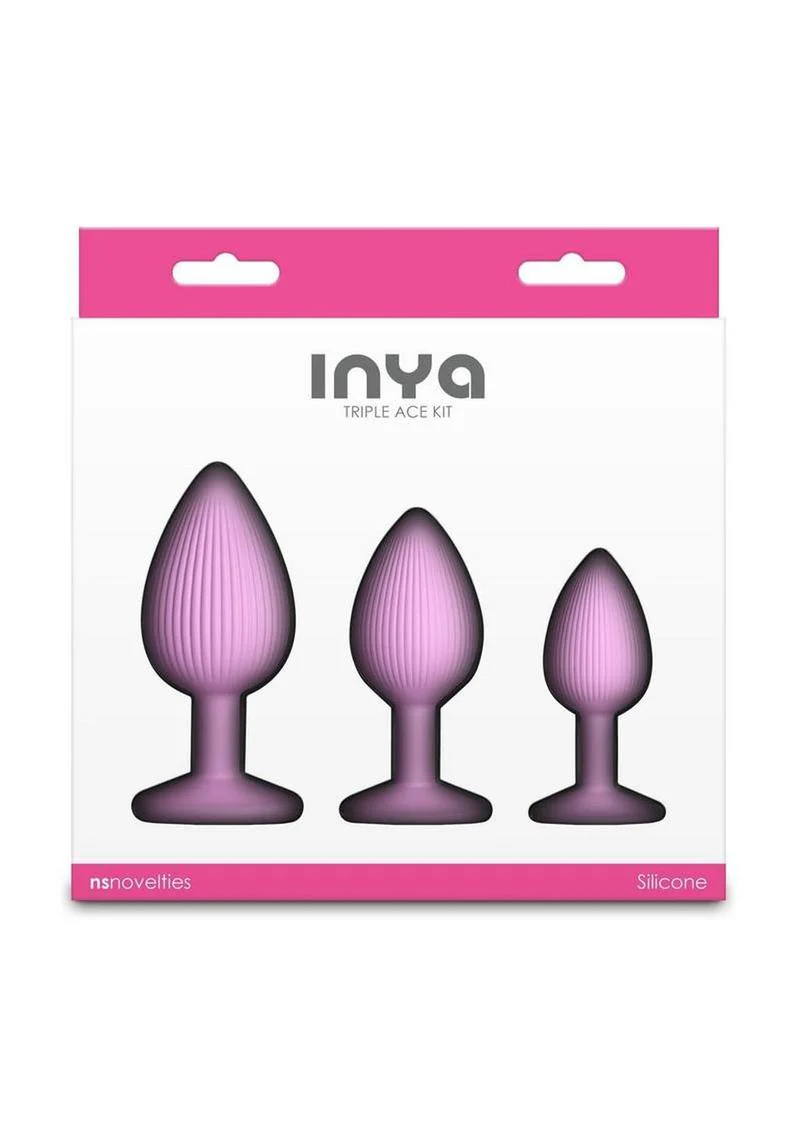 Inya Triple Ace Kit Anal Plug Set - Image 3