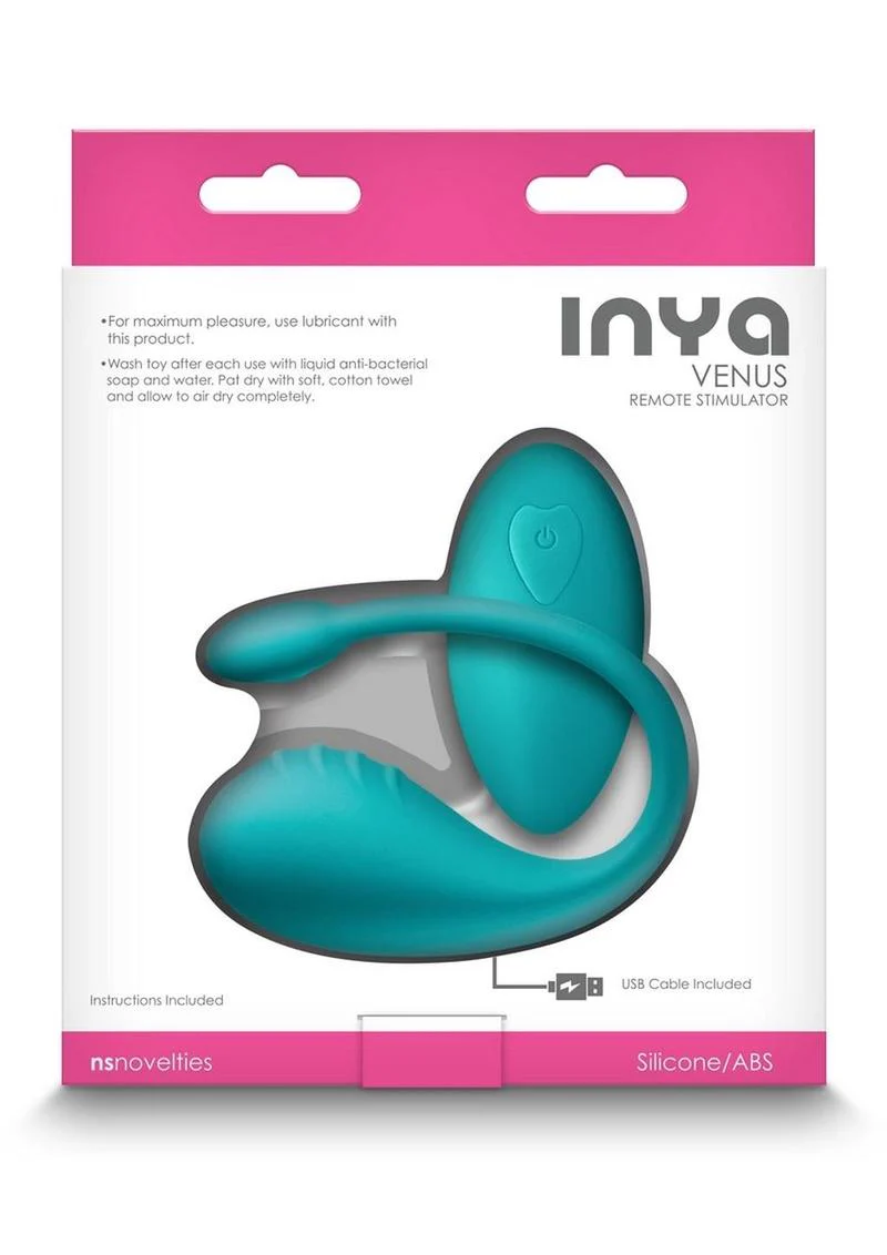 Inya Venus Rechargeable Silicone with Remote Control Vibrators - Image 8