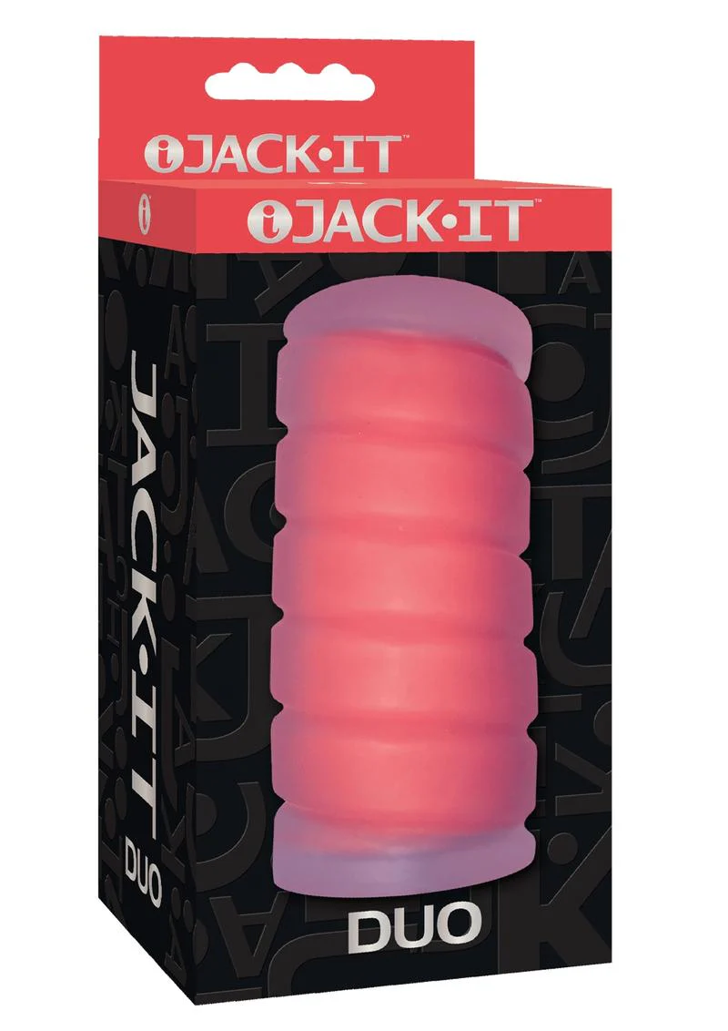 Jack-It Duo Stroker Dual-Texture Male Masturbator for Maximum Pleasure - Image 3