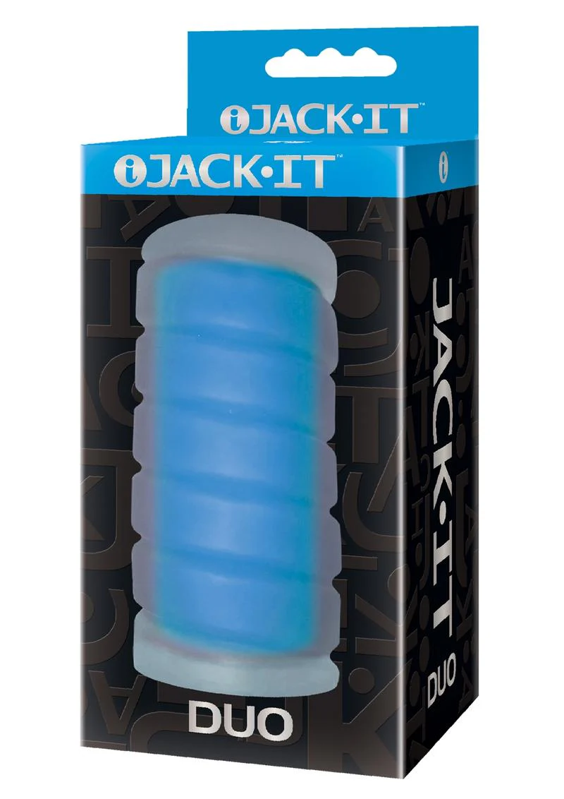 Jack-It Duo Stroker Dual-Texture Male Masturbator for Maximum Pleasure - Image 4