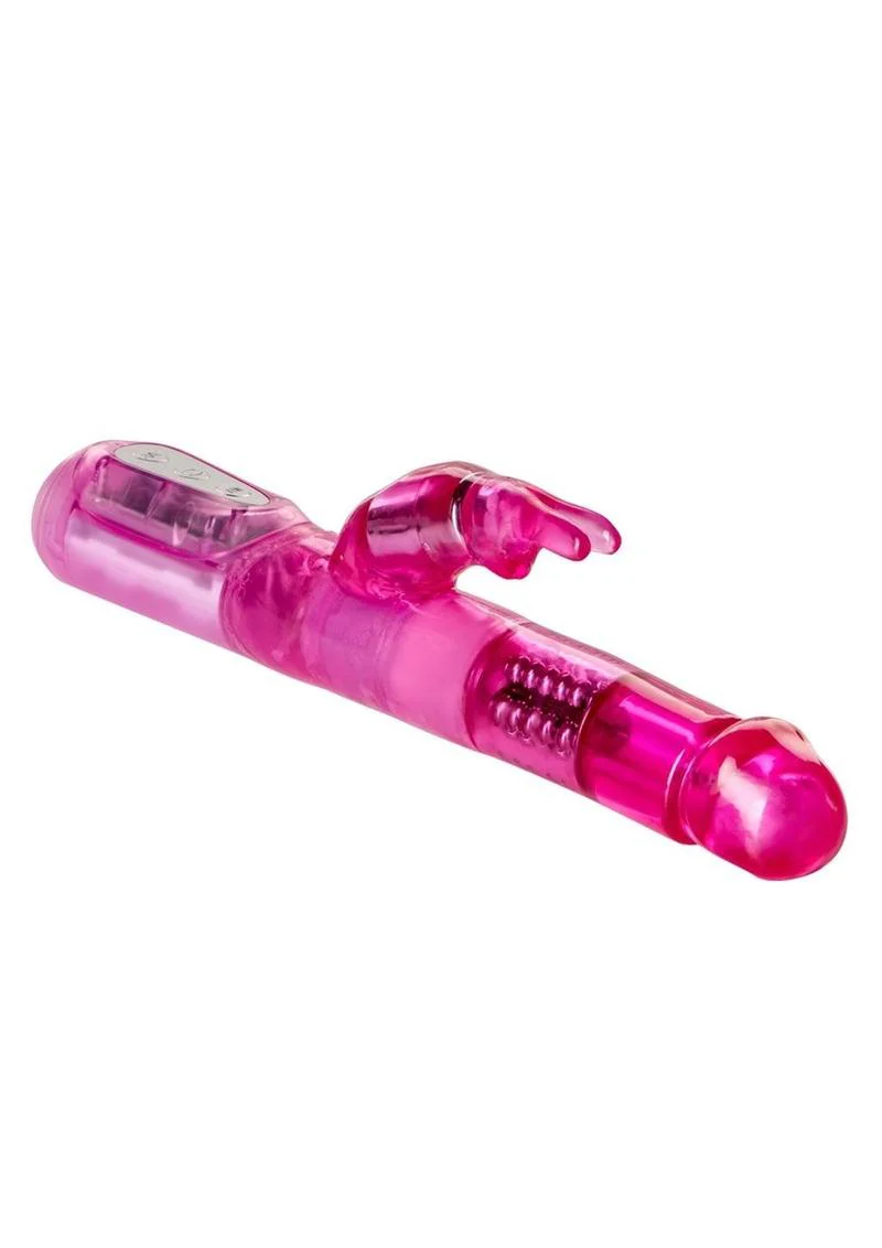 Jack Rabbit 7-Function Beaded Pink Rabbit Vibrator - Image 2
