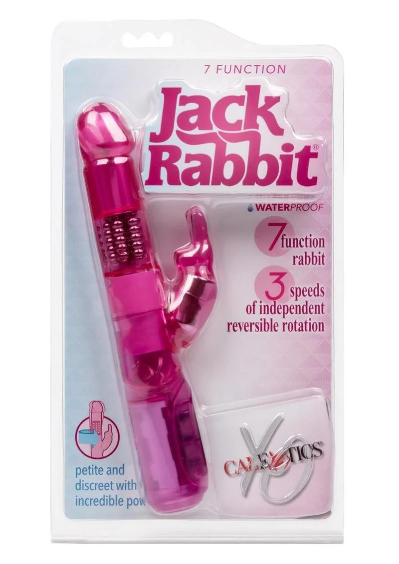 Jack Rabbit 7-Function Beaded Pink Rabbit Vibrator - Image 4