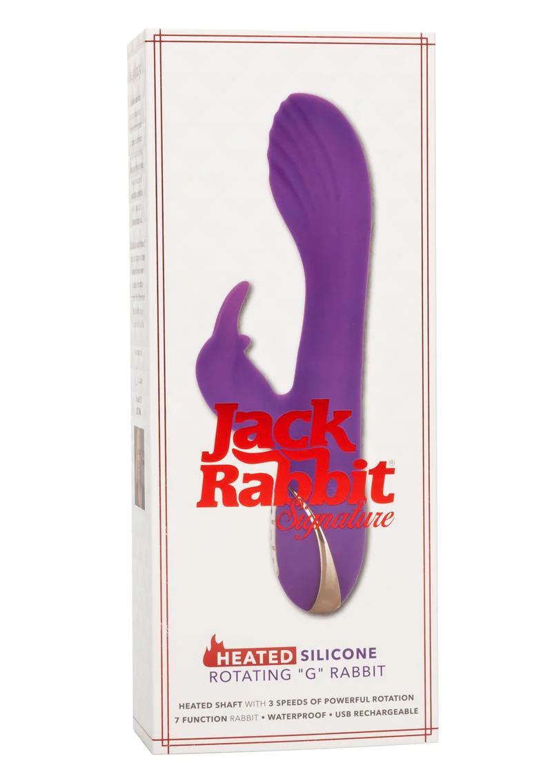 Jack Rabbit Signature Heated Rotating G-Rabbit Vibrator - Image 4