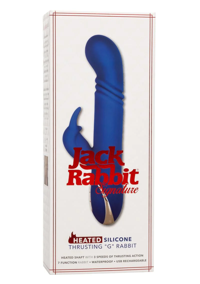 Jack Rabbit Signature Heated Silicone Thrusting G Rabbit Vibrator - Image 4