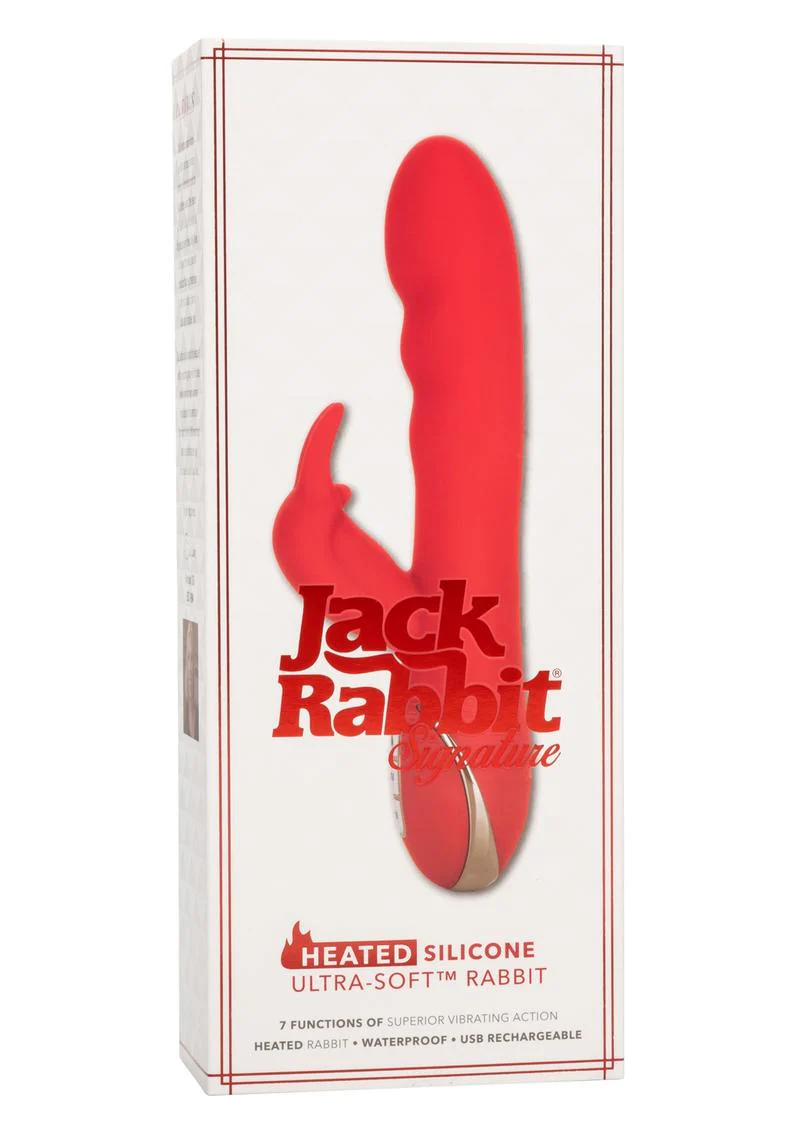 Jack Rabbit Signature Heated Ultra-Soft Rabbit Vibrator - Image 4