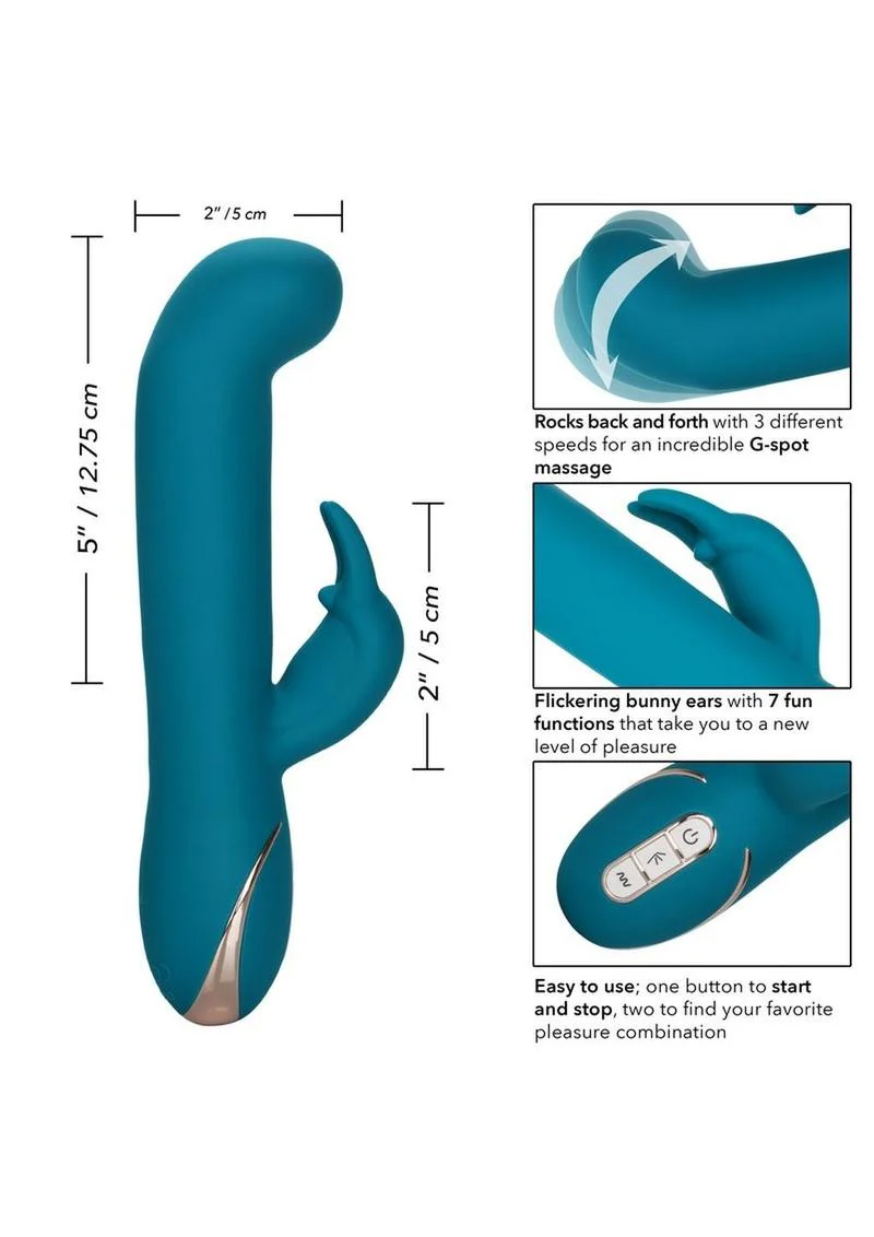 Jack Rabbit Signature Rocking G Rabbit Silicone Vibrator - Image 3