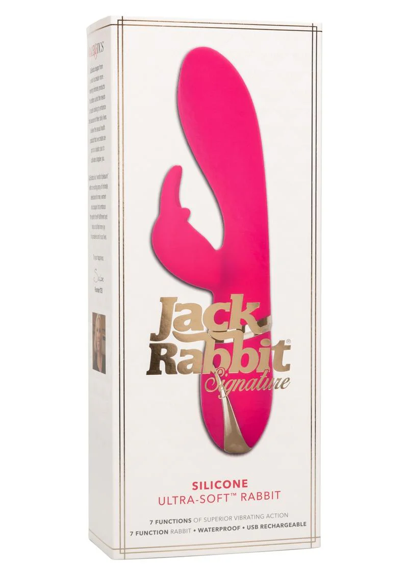 Jack Rabbit Signature Silicone Ultra-Soft Rabbit Vibrator - Image 4