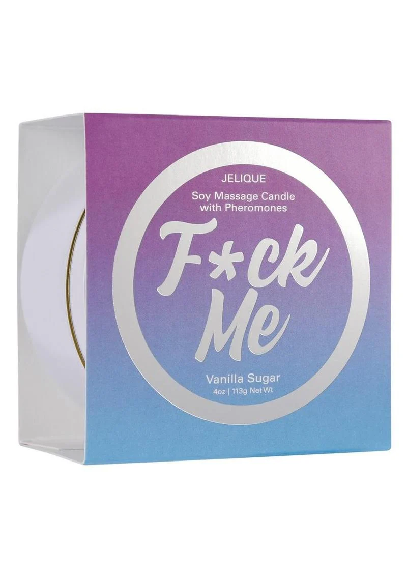 Jelique F*ck Me Soy Massage Candle with Pheromones - Image 4