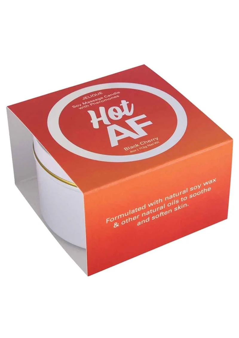 Jelique Hot AF Soy Massage Candle with Pheromones - Image 3