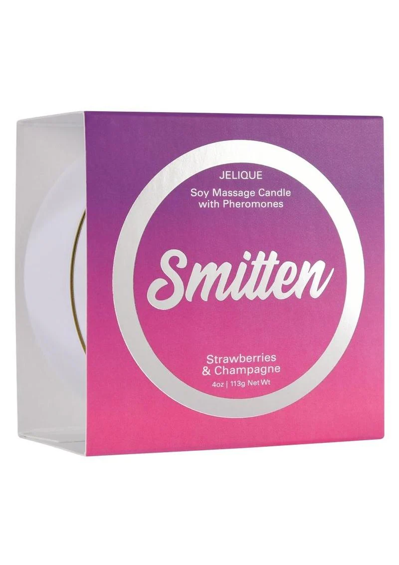 Jelique Smitten Soy Massage Candle with Pheromones - Image 4