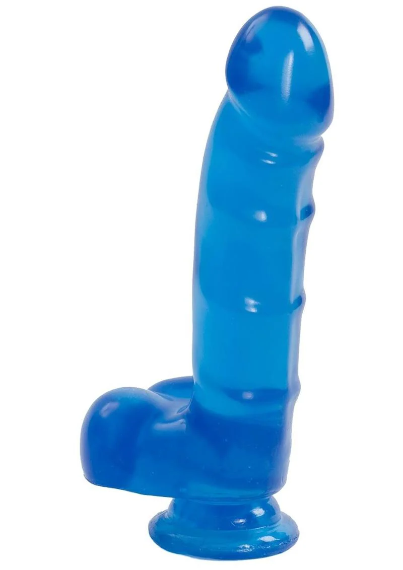 Jelly Jewels Cock and Balls Realistic Dildo by Doc Johnson - Image 2