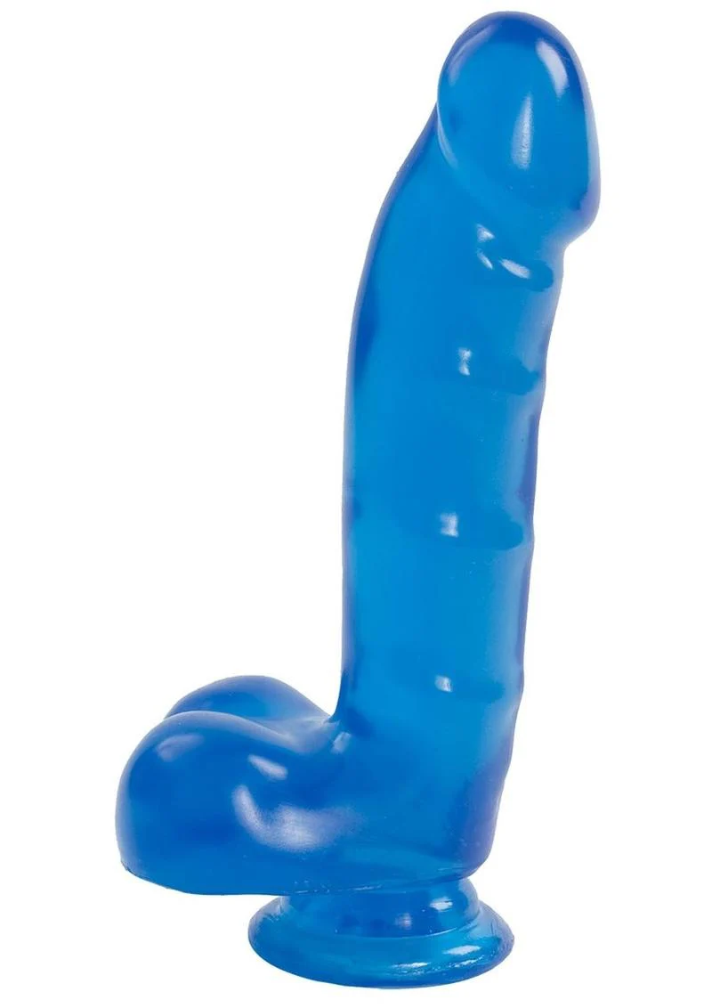 Jelly Jewels Cock and Balls Realistic Dildo by Doc Johnson - Image 4